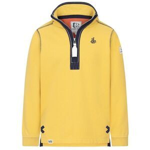 Lazy Jacks Boys Quarter Zip Sweatshirt / Yellow